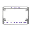 Thumbnail image for  Metal Motorcycle License Plate Frame in Chrome