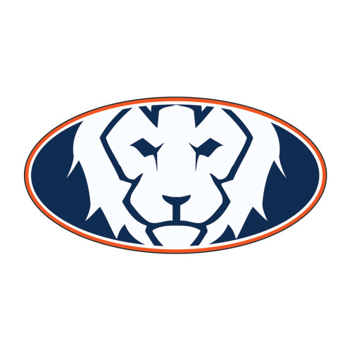  Medium Decal - Oval Lion
