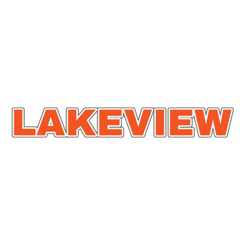  Large Decal - Lakeview Wordmark