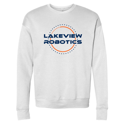 Main Image for  Bella + Canvas White Fleece Crew