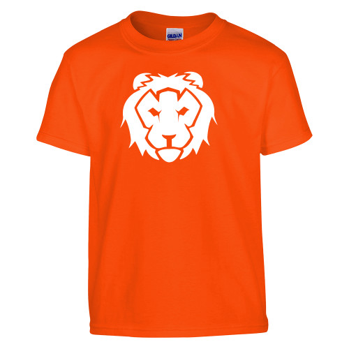  Youth Orange T Shirt - Lion