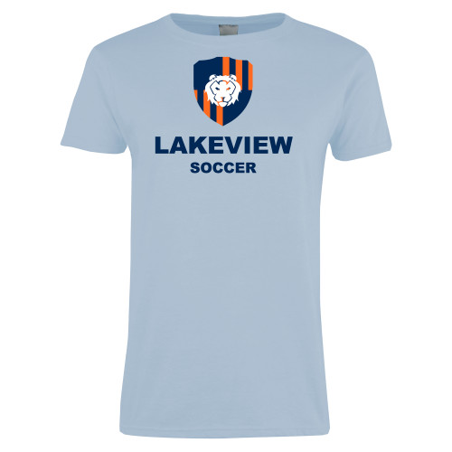 Main Image for  Womens Light Blue Short Sleeve Tee
