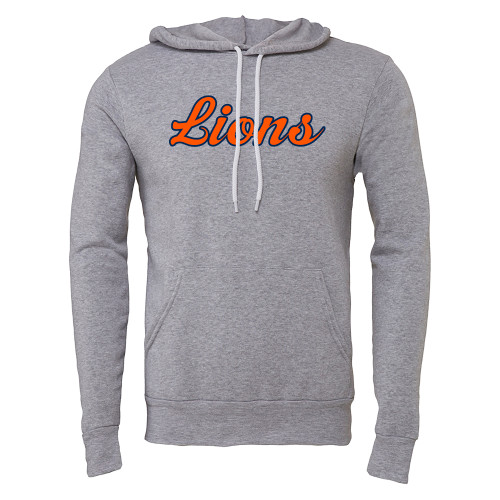 Main Image for  Bella + Canvas Heather Grey Fleece Hood