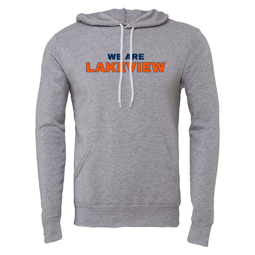 Main Image for  Bella + Canvas Heather Grey Fleece Hood
