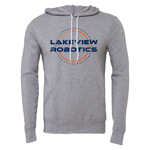 Main Image for  Bella + Canvas Heather Grey Fleece Hood