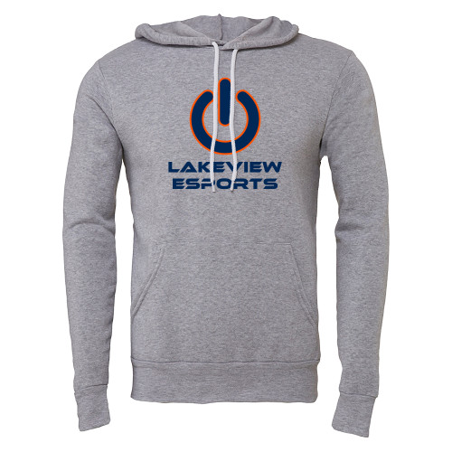 Main Image for  Bella + Canvas Heather Grey Fleece Hood