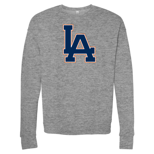Main Image for  Bella + Canvas Heather Grey Fleece Crew