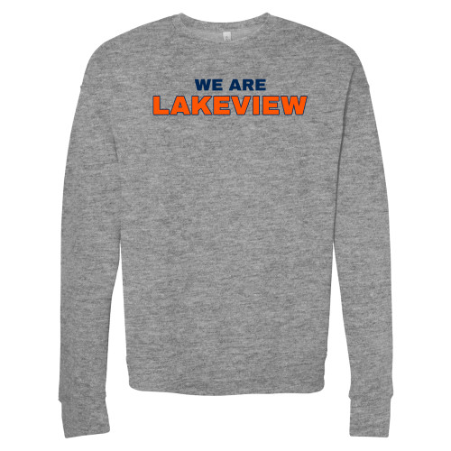 Main Image for  Bella + Canvas Heather Grey Fleece Crew