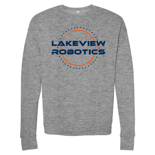 Main Image for  Bella + Canvas Heather Grey Fleece Crew