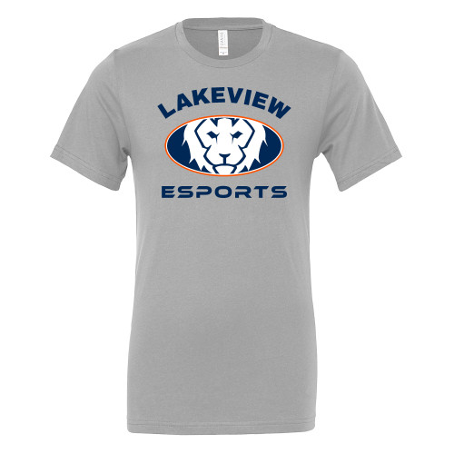 Main Image for  Bella + Canvas Ash Grey Jersey Cotton T Shirt