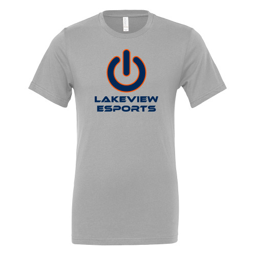 Main Image for  Bella + Canvas Ash Grey Jersey Cotton T Shirt