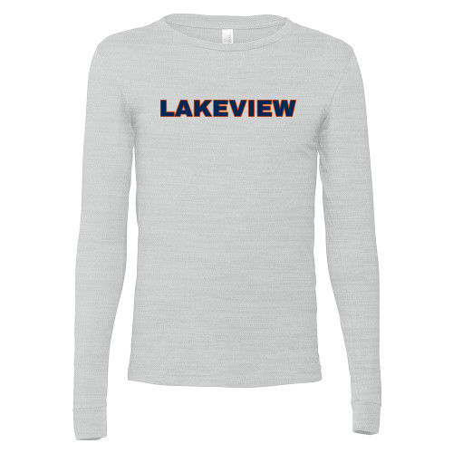 Main Image for  Bella + Canvas Ash Grey Jersey Cotton Long Sleeve T Shirt