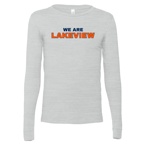 Main Image for  Bella + Canvas Ash Grey Jersey Cotton Long Sleeve T Shirt