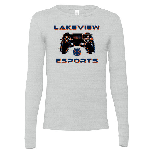 Main Image for  Bella + Canvas Ash Grey Jersey Cotton Long Sleeve T Shirt