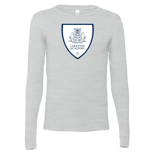 Main Image for  Bella + Canvas Ash Grey Jersey Cotton Long Sleeve T Shirt