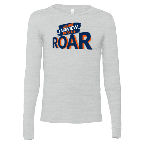 Main Image for  Bella + Canvas Ash Grey Jersey Cotton Long Sleeve T Shirt