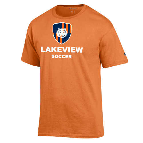  Champion Spirit Orange T Shirt - Lakeview Shield Soccer