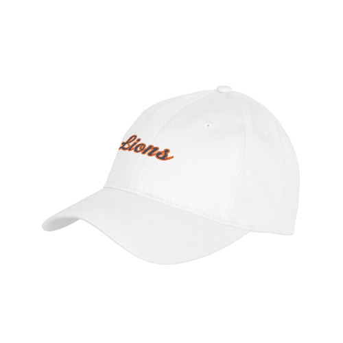  Youth White Pro Style Hat - Lion