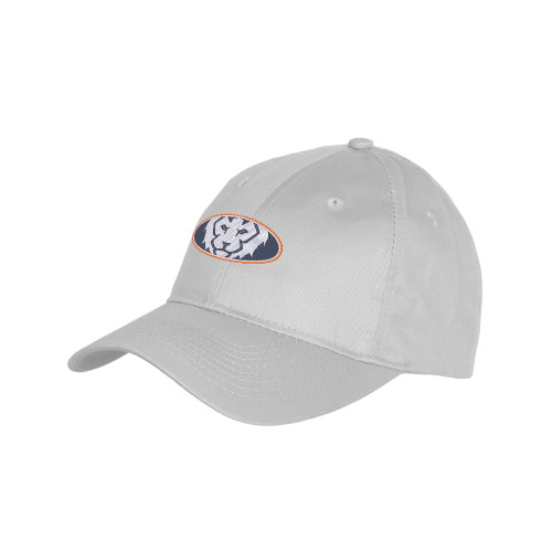  Youth Light Grey Pro Style Hat - Oval Lion