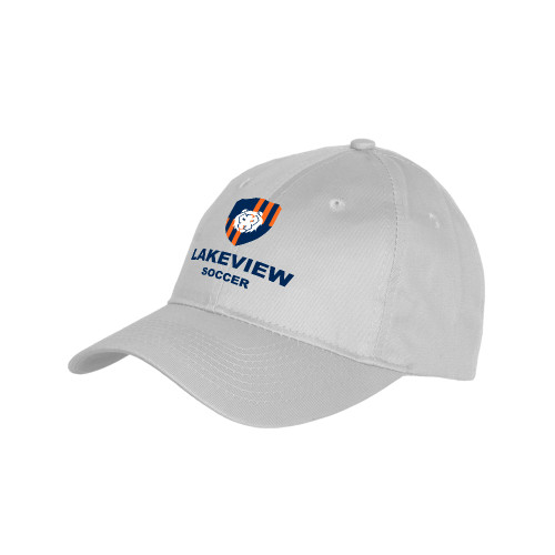  Youth Light Grey Pro Style Hat - Lakeview Shield Soccer