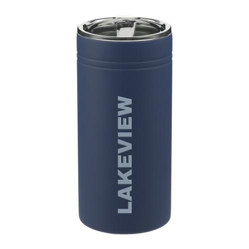  Sherpa Vacuum Navy Tumbler & Insulator 11oz - Lakeview Flat Wordmark Engraved