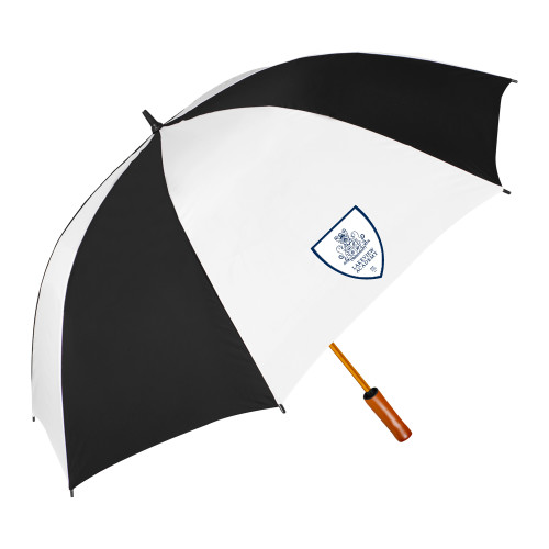  64 Inch Black/White Umbrella - Lakeview Crest