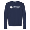 Thumbnail image for  Bella + Canvas Navy Fleece Crew