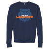Thumbnail image for  Bella + Canvas Navy Fleece Crew