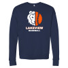 Thumbnail image for  Bella + Canvas Navy Fleece Crew