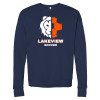 Thumbnail image for  Bella + Canvas Navy Fleece Crew