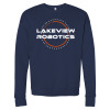 Thumbnail image for  Bella + Canvas Navy Fleece Crew