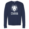 Thumbnail image for  Bella + Canvas Navy Fleece Crew