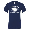 Thumbnail image for  Bella + Canvas Navy Jersey Cotton T Shirt