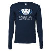 Thumbnail image for  Bella + Canvas Navy Jersey Cotton Long Sleeve T Shirt