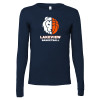 Thumbnail image for  Bella + Canvas Navy Jersey Cotton Long Sleeve T Shirt
