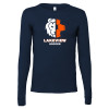 Thumbnail image for  Bella + Canvas Navy Jersey Cotton Long Sleeve T Shirt