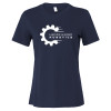 Thumbnail image for  Bella + Canvas Womens Navy Relaxed Cotton T Shirt