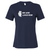Thumbnail image for  Bella + Canvas Womens Navy Relaxed Cotton T Shirt
