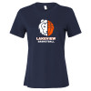 Thumbnail image for  Bella + Canvas Womens Navy Relaxed Cotton T Shirt