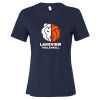 Thumbnail image for  Bella + Canvas Womens Navy Relaxed Cotton T Shirt
