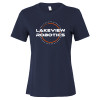 Thumbnail image for  Bella + Canvas Womens Navy Relaxed Cotton T Shirt