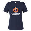 Thumbnail image for  Bella + Canvas Womens Navy Relaxed Cotton T Shirt