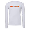 Thumbnail image for  Bella + Canvas White Jersey Cotton Long Sleeve T Shirt