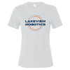 Thumbnail image for  Bella + Canvas Womens White Relaxed Cotton T Shirt