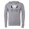 Thumbnail image for  Bella + Canvas Heather Grey Fleece Hood