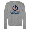 Thumbnail image for  Bella + Canvas Heather Grey Fleece Crew