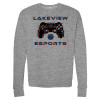 Thumbnail image for  Bella + Canvas Heather Grey Fleece Crew