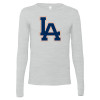 Thumbnail image for  Bella + Canvas Ash Grey Jersey Cotton Long Sleeve T Shirt