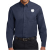 Thumbnail image for  Navy Twill Button Down Long Sleeve