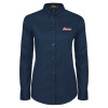 Thumbnail image for  Womens Navy Twill Button Down Long Sleeve 